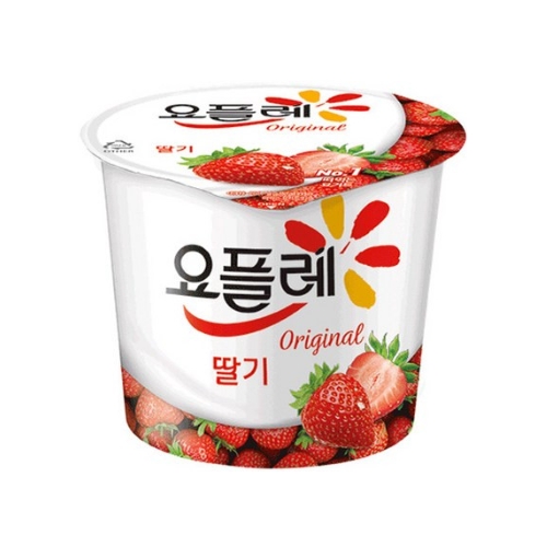 요플레 오리지널 딸기 성분 분석