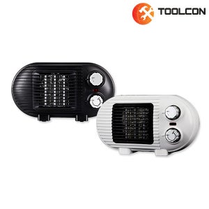 툴콘 TP-800D 팬히터 - PTC/공기순환/미니온풍기
