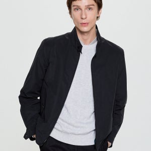 [헤지스 남성] [클래식] 네이비 켄싱턴 헤링턴 자켓 HZJU5C302N3