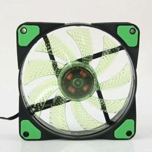 쿨러 케이스 덮개 DC 팬 그린 120mm 4핀 히트싱크 케이스쿨러 본체쿨러 PC부품
