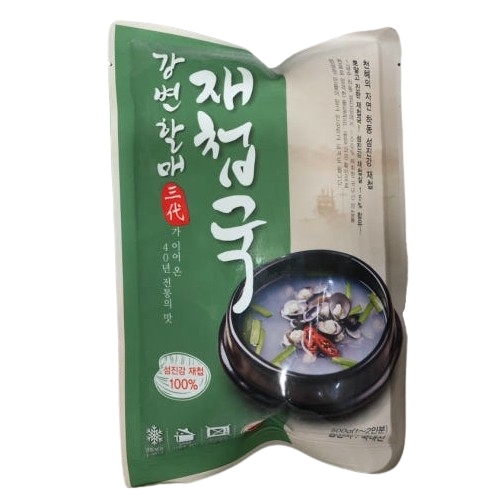 강변할매 재첩국