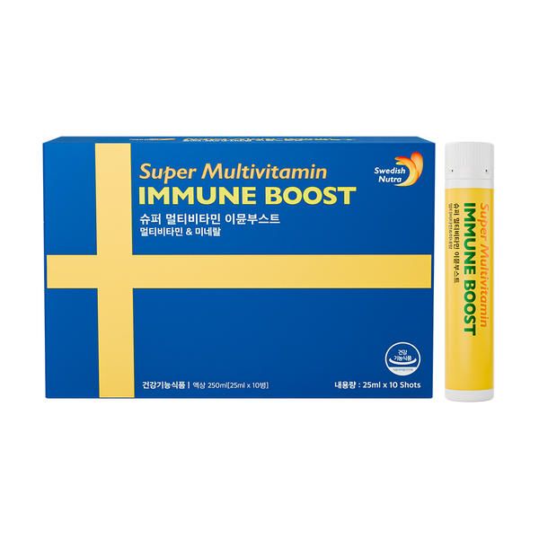 <b>슈퍼</b> 멀티비타민 <b>이뮨</b>부스트 25ml x 10개입, 2개