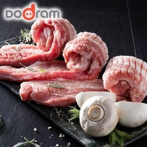 도드람한돈 칼집 삼겹살 구이용 1kg