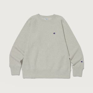 [챔피온] 리버스위브 블루택 루즈핏 스웨트셔츠 Cream CKTS4F306CR