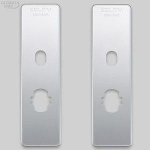 SYNC 도어록 보강판 푸시풀용1조2EA 소모품 자재 파츠