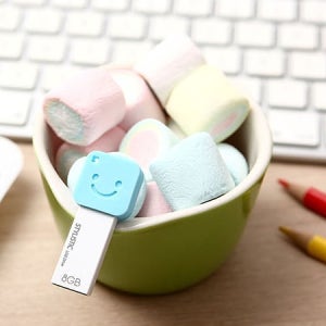 제작스타일리스틱 ST1 스마일 빠른속도 USB3.0 메모리 64GB제작 답례품