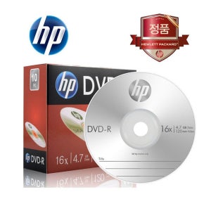 Media DVD-R 16x 4.7GB 1P 슬림 케이스 10장 공미디어 저장장치