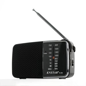 휴대용 미니 다이얼 AM FM 아날로그 안테나 라디오 부모님선물 할머니 할아버지 건전지