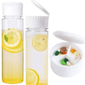 헌혈기념품오보틀 알약보틀 트라이탄(젖병소재) 700ml[국산]/ 알약뚜껑판촉물몰
