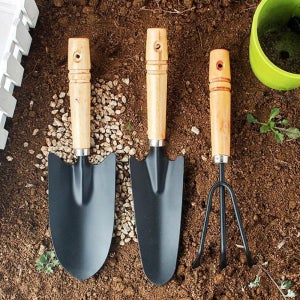 모종 3종세트 화단 가꾸기 꽃삽 농기구 원예공구 묘종 조화잔디원예l