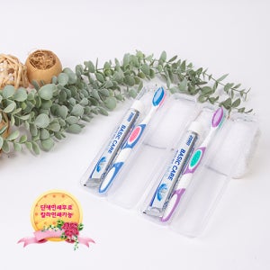 칫솔치약세트행사판촉물 2080 이중미세모세트 판촉업체