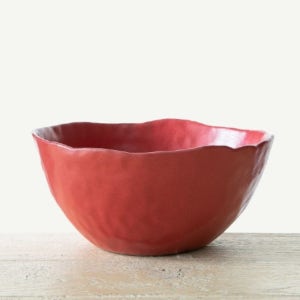 이천도자기 헤리티지 너울 원면기 17cm 그릇 우동기 냉면기