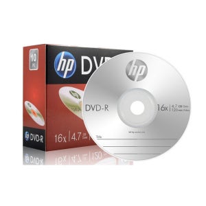 Media DVD-R 16x 4.7GB 1P 슬림 케이스 10장 공 디브이디