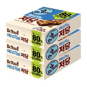 닥터유 오리온 닥터유 에너지바 저당 50g 12입 x 3개(총36입)