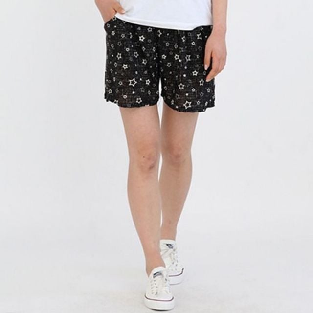 오노마 ONM 여자 여름 필수 홈웨어 여행 아이스 쿨 반바지 스타 8650059