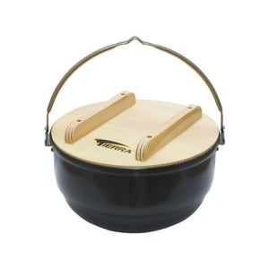 티에라 맘모스팬 캠핑 전골 냄비 찜기 대형 10L