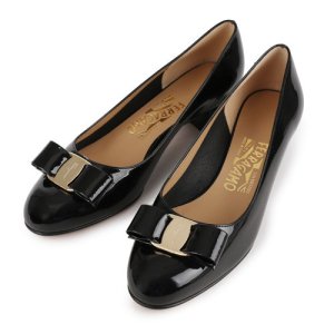 페라가모 바라 펌프스 VARA2-3 BLACK 591963