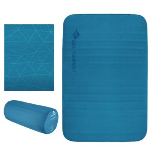 씨투써밋 컴포트 디럭스 SI 더블 캠핑 자충 매트 경량 백패킹 매트리스 대형