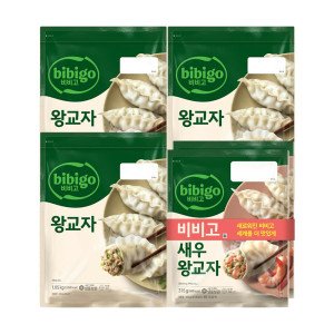 CJ제일제당 CJ 비비고 왕교자 1.05kg x3봉 + 새우왕교자 315g x2봉
