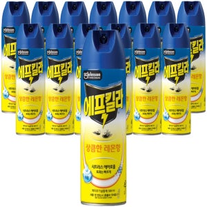 에프킬라 시트러스 에어로솔 상큼한 레몬향  14개  500ml