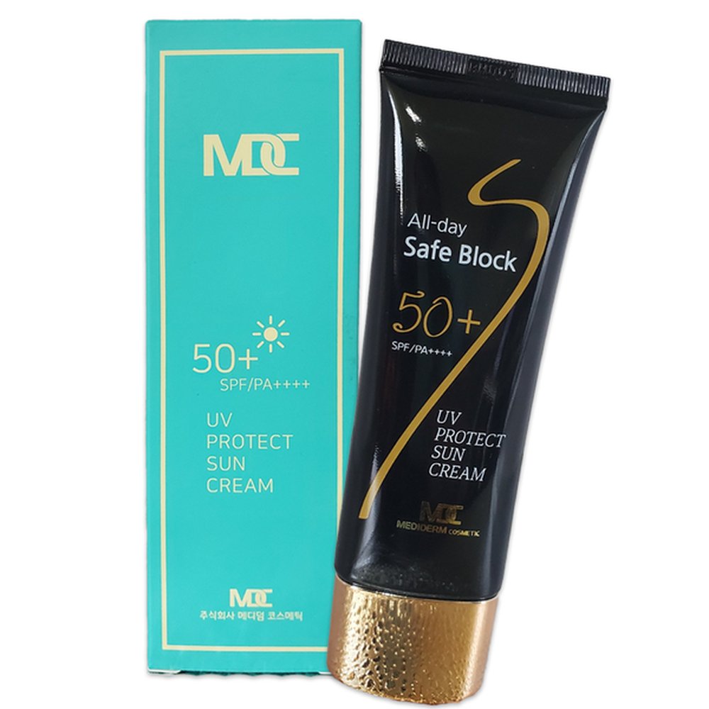 콜마 <b>메디</b>덤투 유브이프로텍트 썬크림 SPF50+ PA++++ 눈시림 끈적임 백탁없는  1개