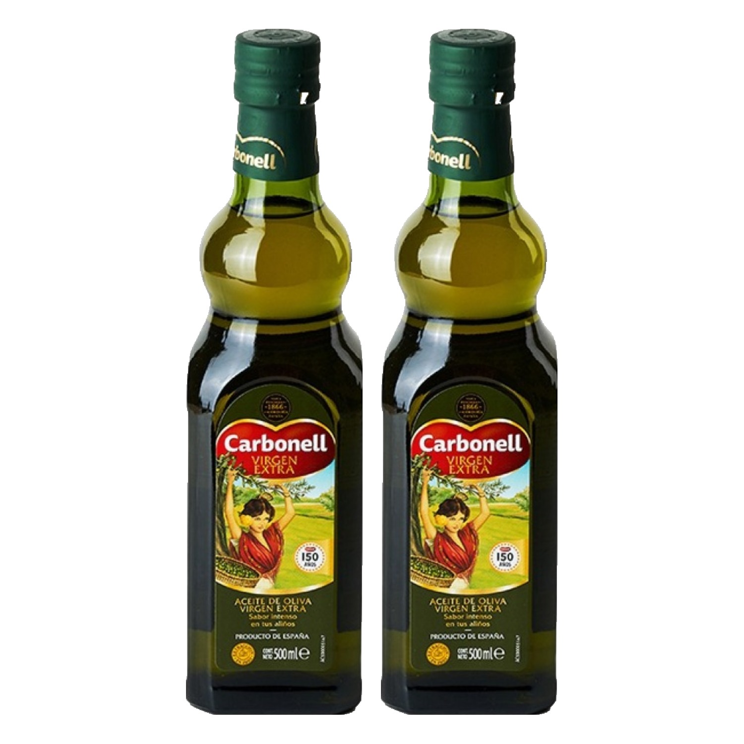 카르보넬 엑스트라버진 올리브오일 500ml  2개  스페인산 냉압착