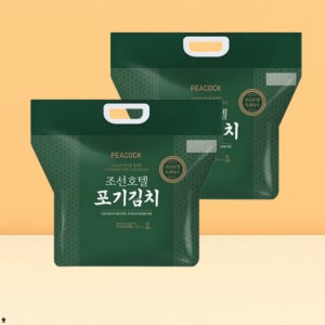 이마트 피코크 조선호텔 포기김치 4키로 2팩