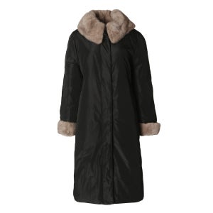 [롯데백화점] 요하넥스 밍크카라  토끼털안감구스롱패딩J4D1R23 LE1218327283