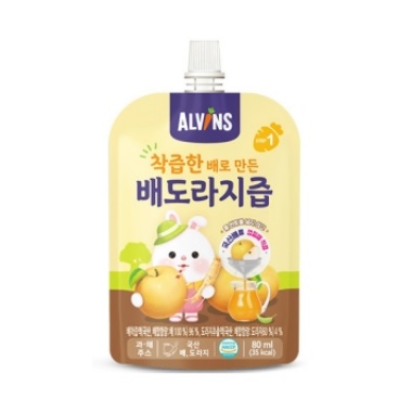 엘빈즈 착즙한 배로 만든 배도라지즙 성분 분석
