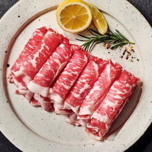 프레시누리 (신선집중) 청정우 차돌박이 250gX8팩 / 3초구이 샤브용