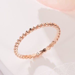 [비앤비골드] 18K 1.5mm 버블볼 올밴드 반지 NPR41622_250611F41622