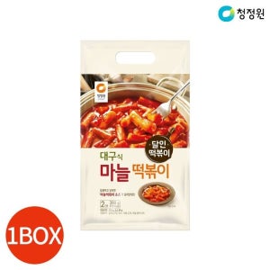 대상 (현대Hmall) 청정원 대구식 마늘 떡볶이 380g x 10봉