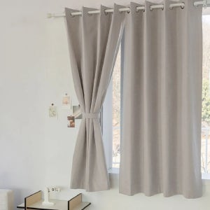 다크모카 100% 빛차단 양면 창문 암막커튼 1장