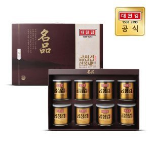 대천김 9/22일부터 순차출고대천김 명품 곱창김 캔김 선물세트 30g  8캔