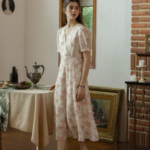 [프라우드마리] PM_Classical butterfly dress_IVORY PM_Classical butterfly dress_IVORY