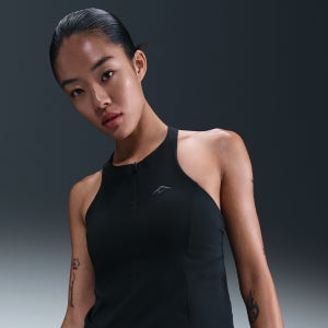 나이키 트레일 여성 미디엄 서포트 패드 스포츠 브라 탱크 탑 HF5407-010