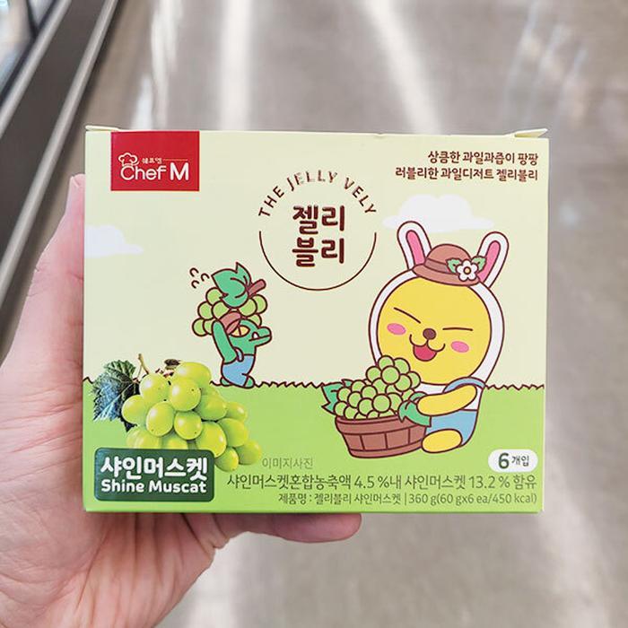 쉐프엠 젤리블리 코코 포도 성분 분석