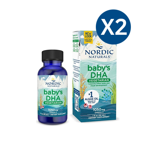 노르딕내추럴스 <b>베이비 DHA 1050mg</b> 30ml X2