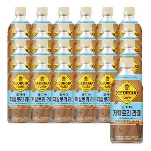 메가마트 조지아 크래프트 저칼로리 라떼 470ml 24개