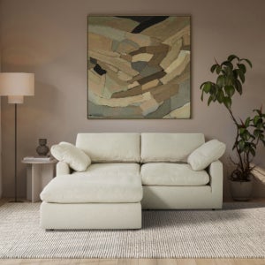 까사미아 캄포플러스 슬림 3인 카우치소파