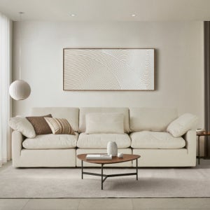 까사미아 캄포플러스 슬림 4인소파