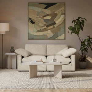 까사미아 캄포플러스 슬림 3인소파