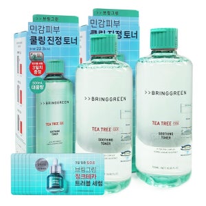 브링그린 티트리 시카 수딩 토너 500mlx2개- 대용량