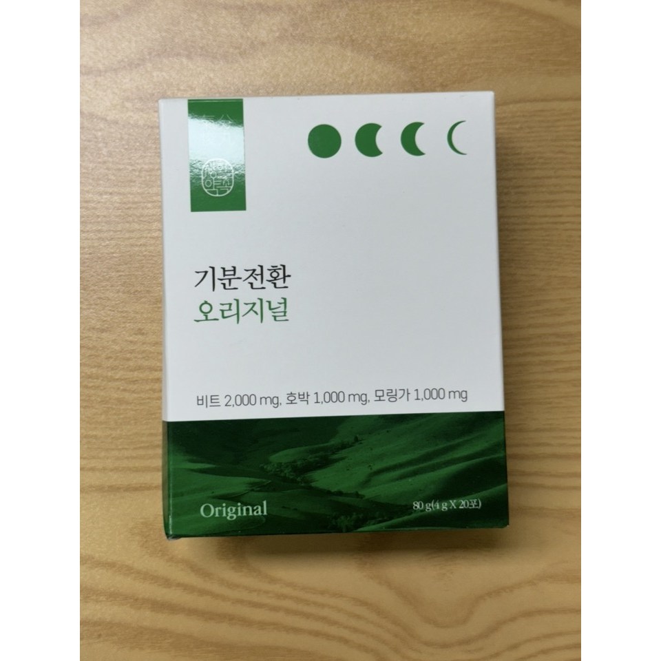 생활약속 <b>기분전환 오리지날</b> 20p  80g  2개