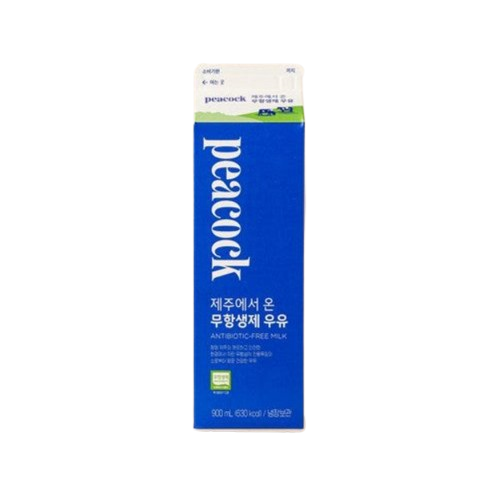 PEACOCK 제주에서 온 무항생제 우유