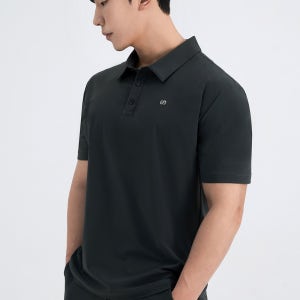 연예인운동복 중독 쿨링 피트니스 카라 티셔츠 차콜 골프복