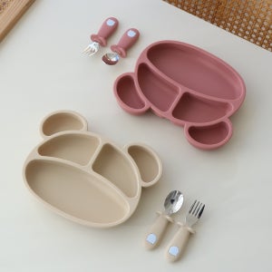 [1+1] 베어블리 판다 토핑 5구 흡착식판