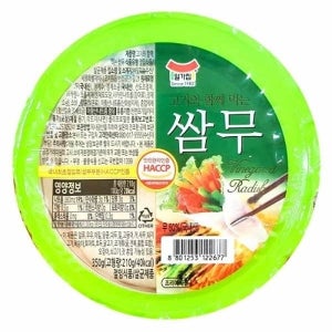 일미 무쌈 흰색 350g