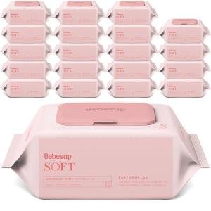 베베숲 베베숲 소프트 아기물티슈 80매 x 20팩 코스트코