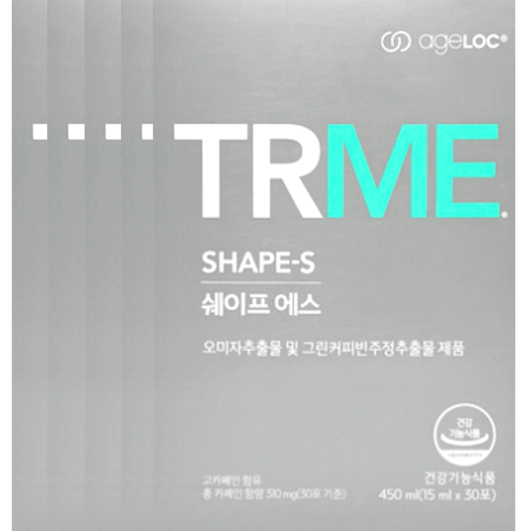 <b>뉴스킨</b> 티알미 쉐이프 에스 15ml x 30포 x 5박스 5개월분 오미자맛